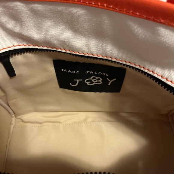 Marc Jacobs x David Shrigley Orange and White Graphic Tote - Picture 5 of 6